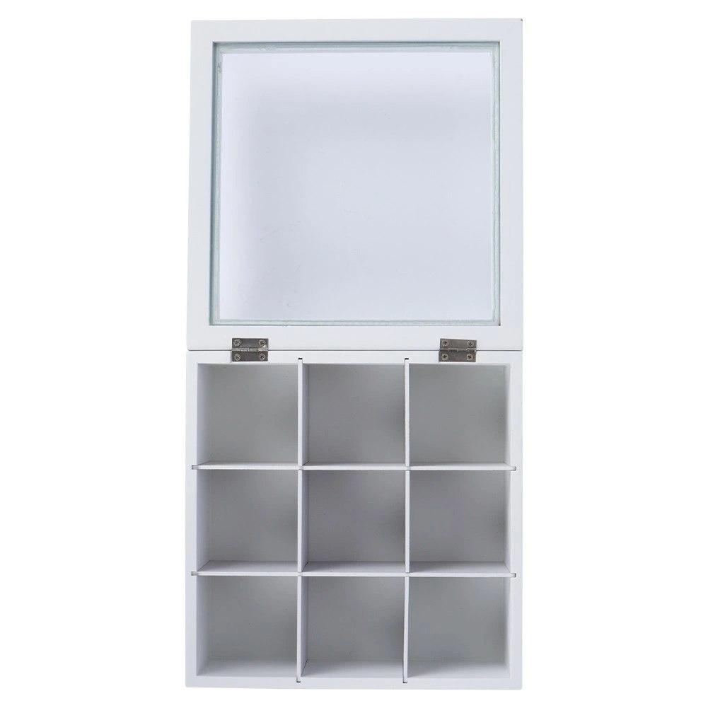 Pojemnik Organizer Szkatułka na Herbatę EXCELLENT HOUSEWARE 22x22x8,5 cm - obrazek 4