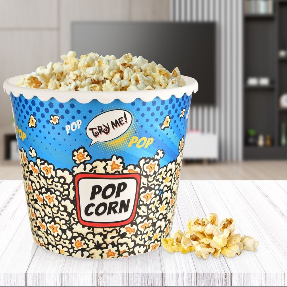 Pojemnik na Popcorn Chipsy z Dekorem 2,3 L ORION Wielokrotnego Użytku - obrazek 2