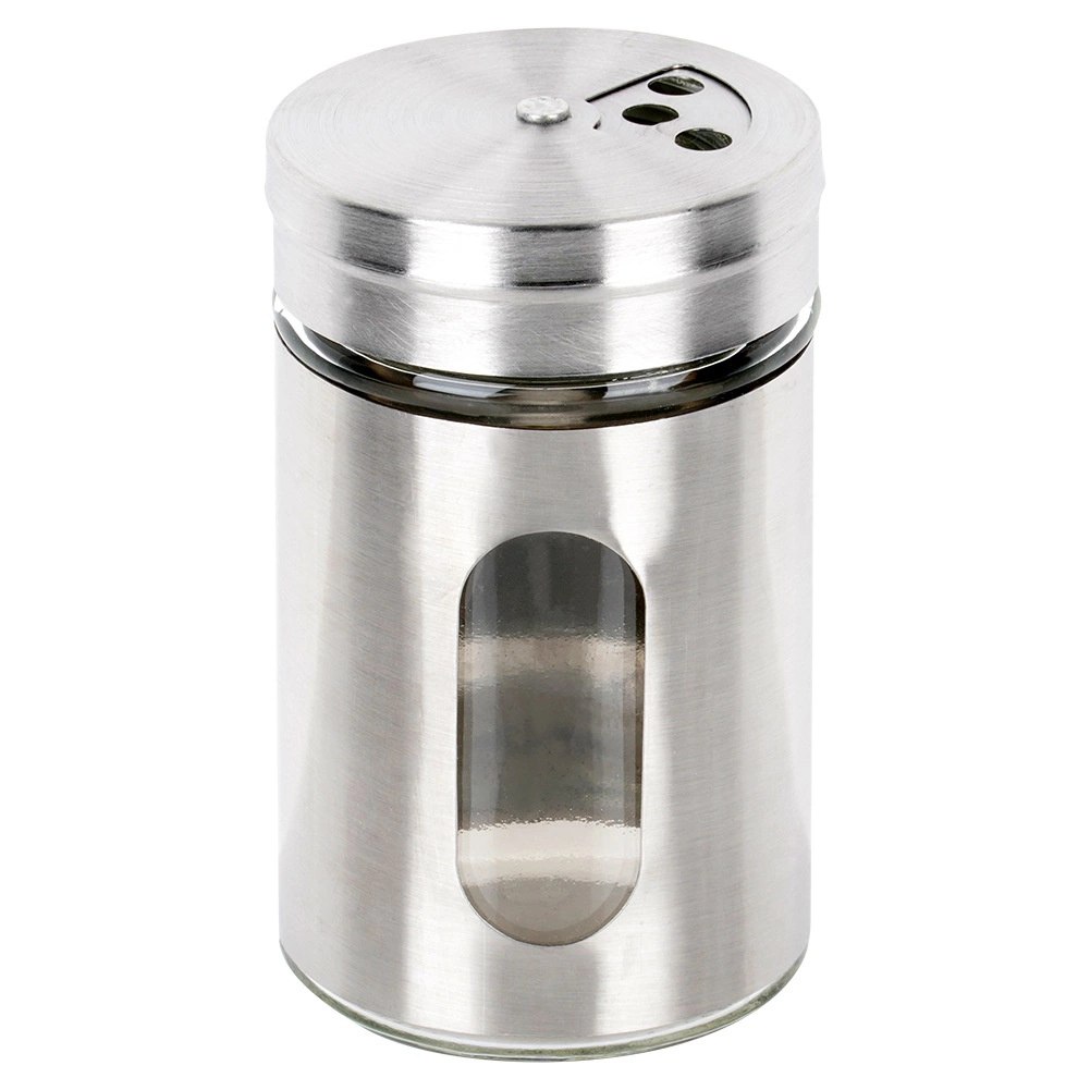 Pojemnik Szklany na Przyprawy Sitko 100 ml EXCELLENT z Dozownikiem 8 x 5 cm - obrazek 3