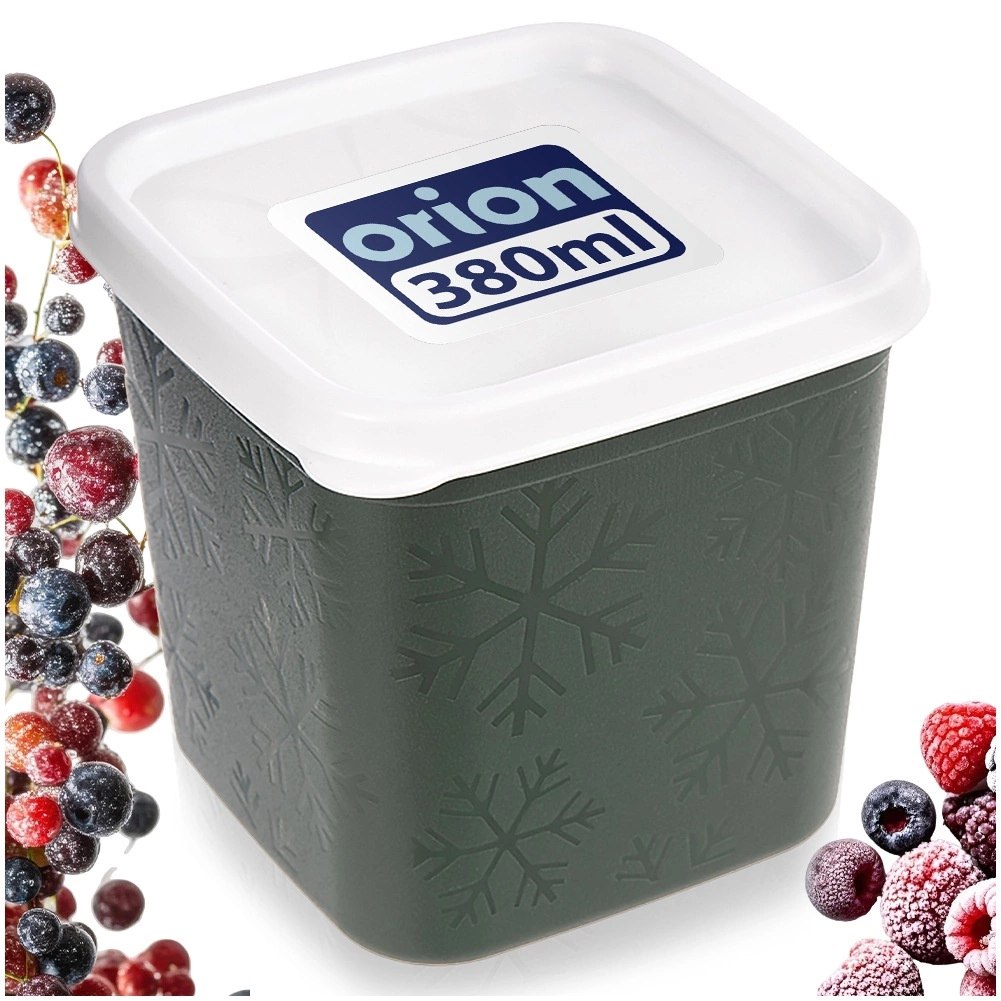 Pojemnik na Żywność Sypką Szczelny ORION 380 ml Zmywarka Mrożenie 8 x 8 cm - obrazek 5