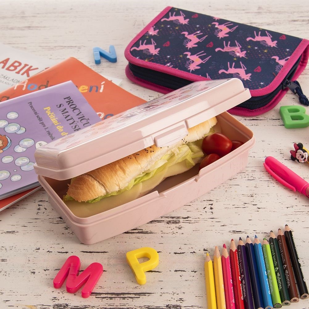 Pojemnik Lunchbox Śniadaniowy 500 ml ORION Zamykany 21 x 9 cm - obrazek 6