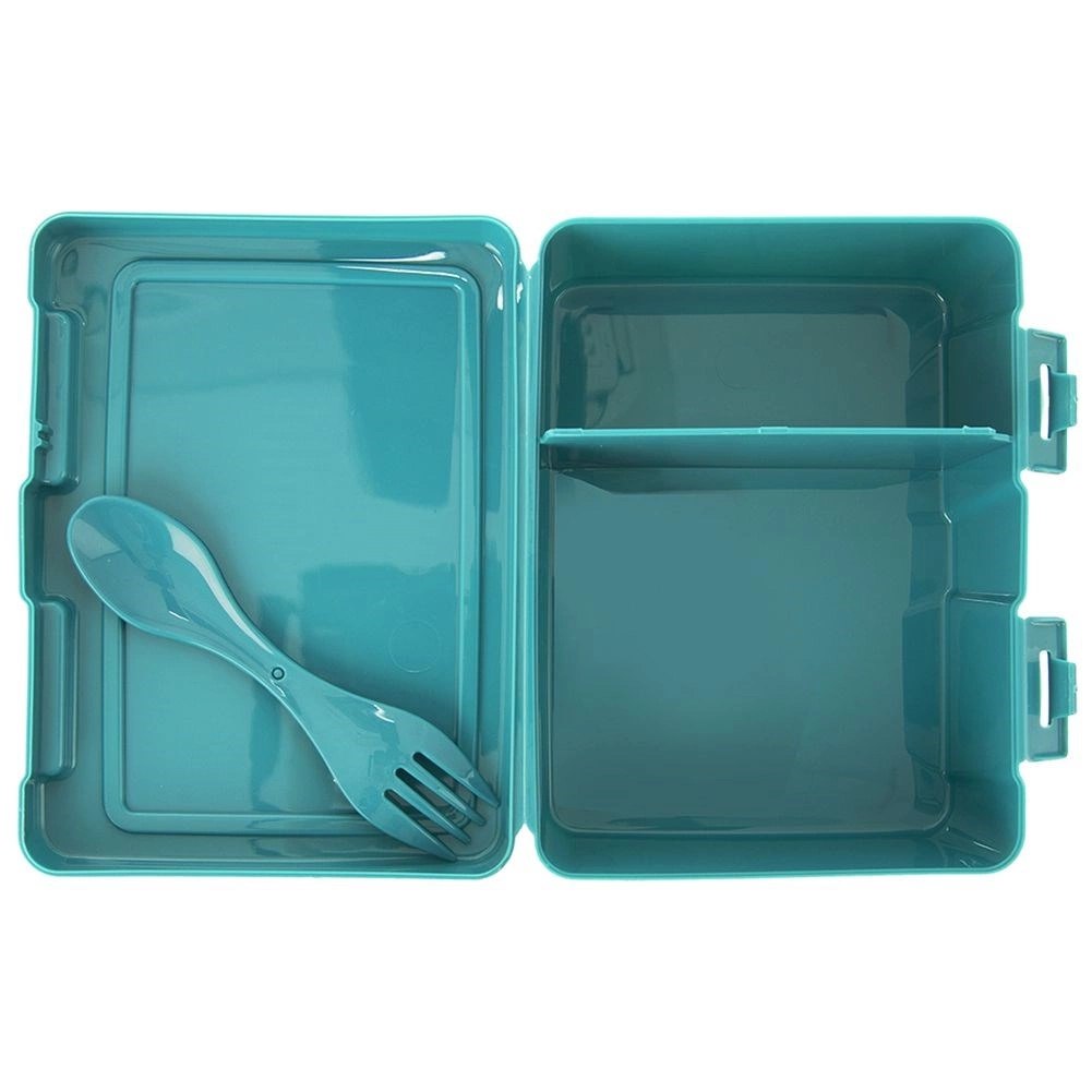 Pojemnik Lunchbox Dzielony Zestaw Sztućce 1 L ORION z Klipsami 18 x 14 cm - obrazek 14