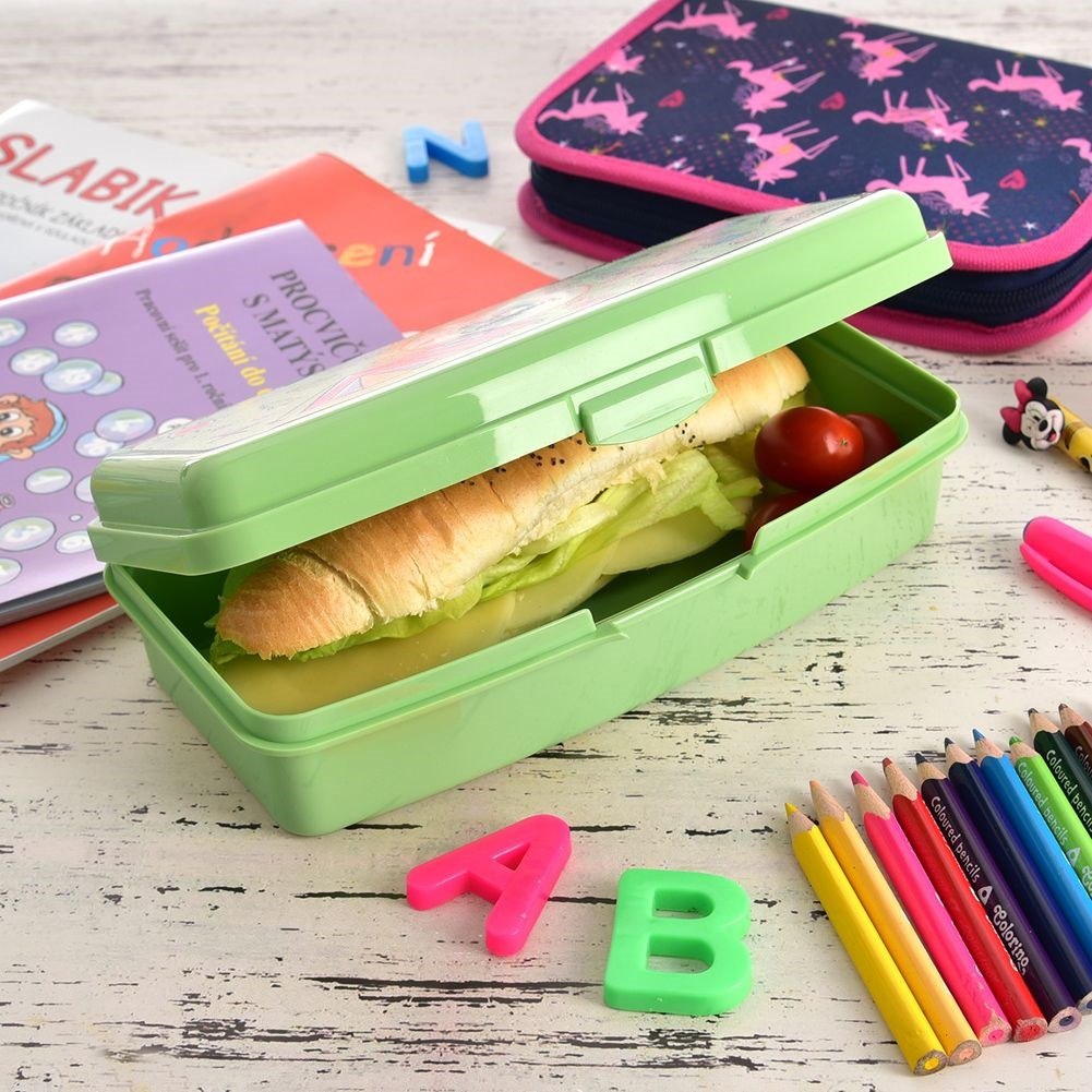 Pojemnik Lunchbox Śniadaniowy 500 ml ORION Zamykany 21 x 9 cm - obrazek 2