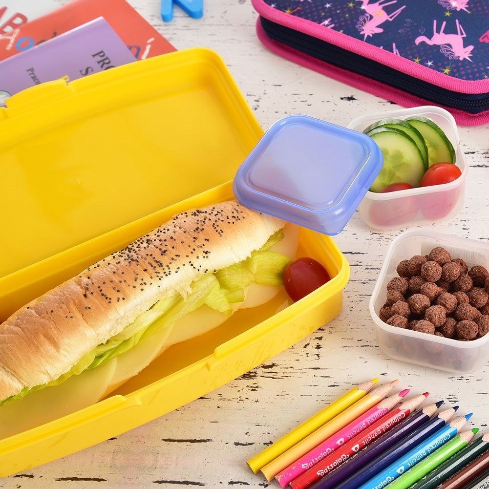 Pojemnik Lunchbox Śniadaniowy 500 ml ORION Zamykany 21 x 9 cm - obrazek 12