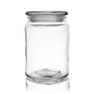 Pojemnik Szklany Retro 750 ml ORION Szczelny Okrągły 14 x 10 cm