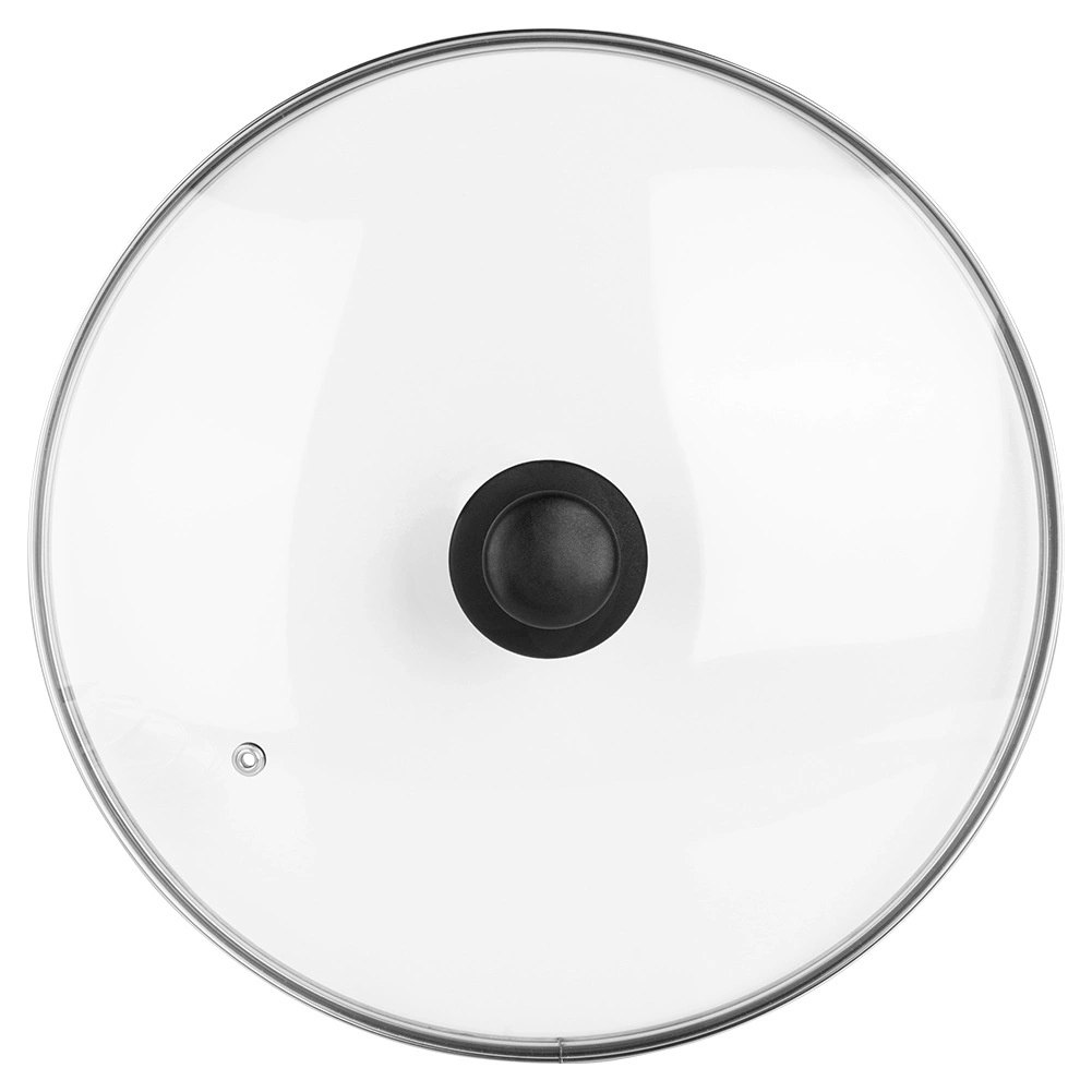 Pokrywka Szklana Duża Żaroodporna Odpowietrznik 32 cm VILDE Zmywarka - obrazek 3
