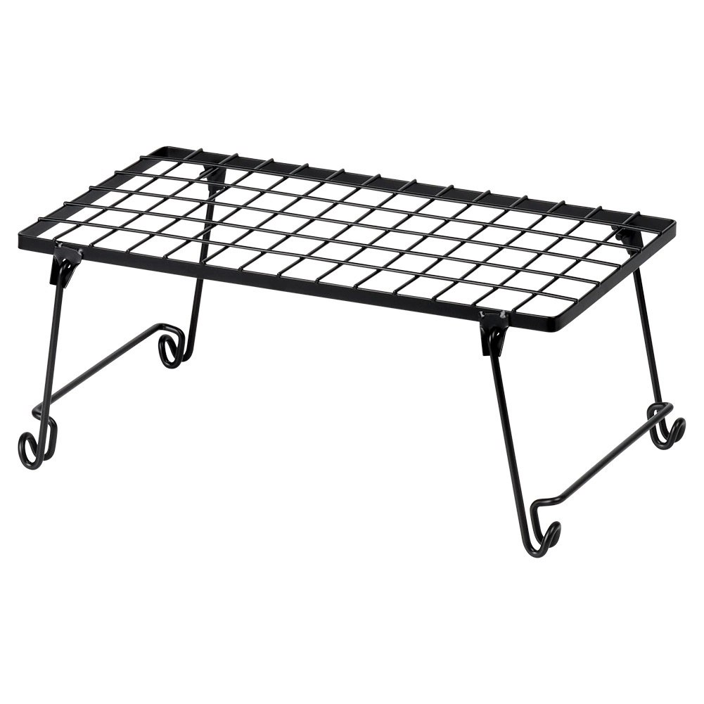Półka Wkład do Szafki Kuchennej Składana Metal Loft 36 cm Czarna - obrazek 3
