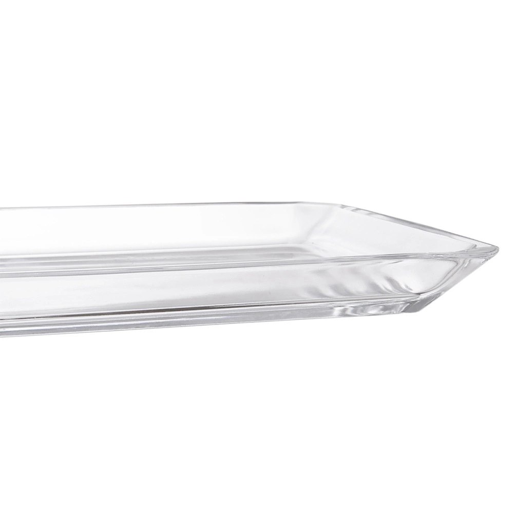 Półmisek Szklany 30 x 14 cm Prostokątny Talerz do Serwowania Przekąsek - obrazek 5