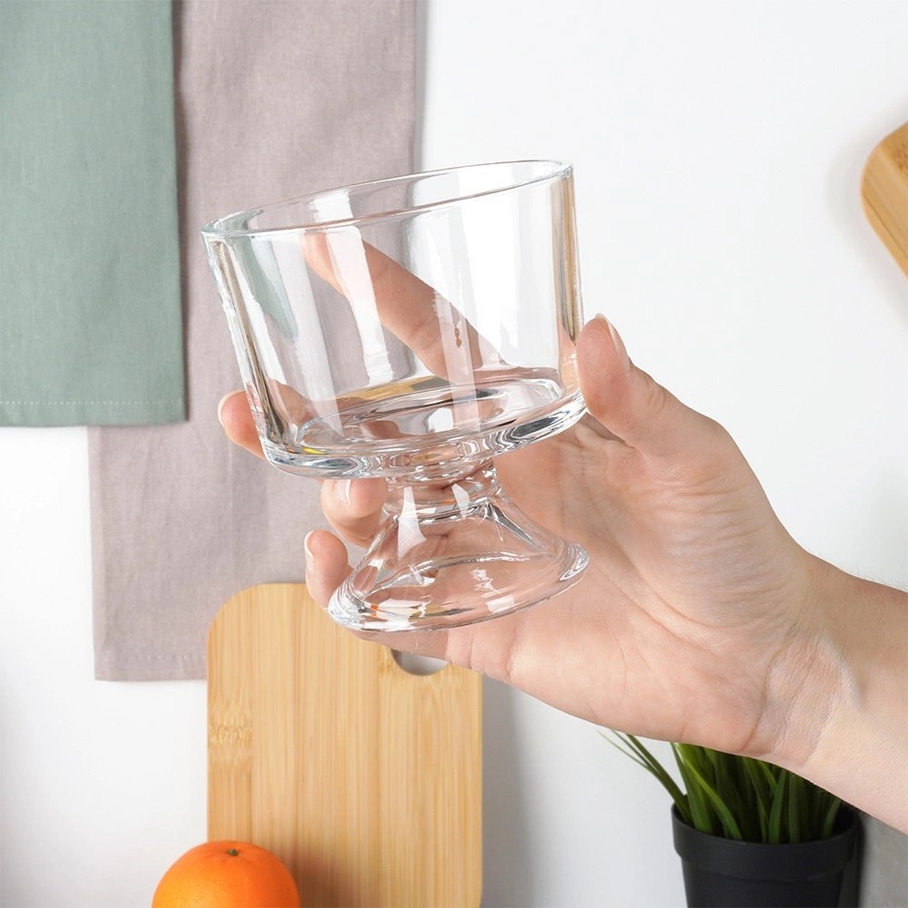 Pucharki do Lodów Szklane 6 szt. Desery Galaretki 290 ml VILDE - obrazek 4