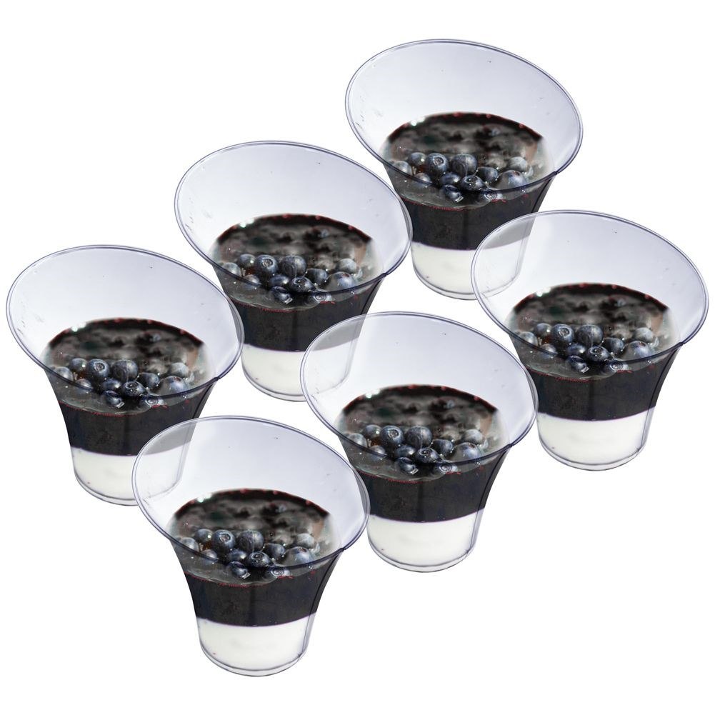 Pucharki Desery Przekąski Tworzywo 6 szt. 180 ml Catering ORION - obrazek 4