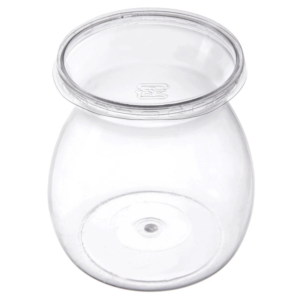 Pucharki z Pokrywkami 160ml Zestaw 6 szt. do Monoporcji i Deserów - obrazek 3