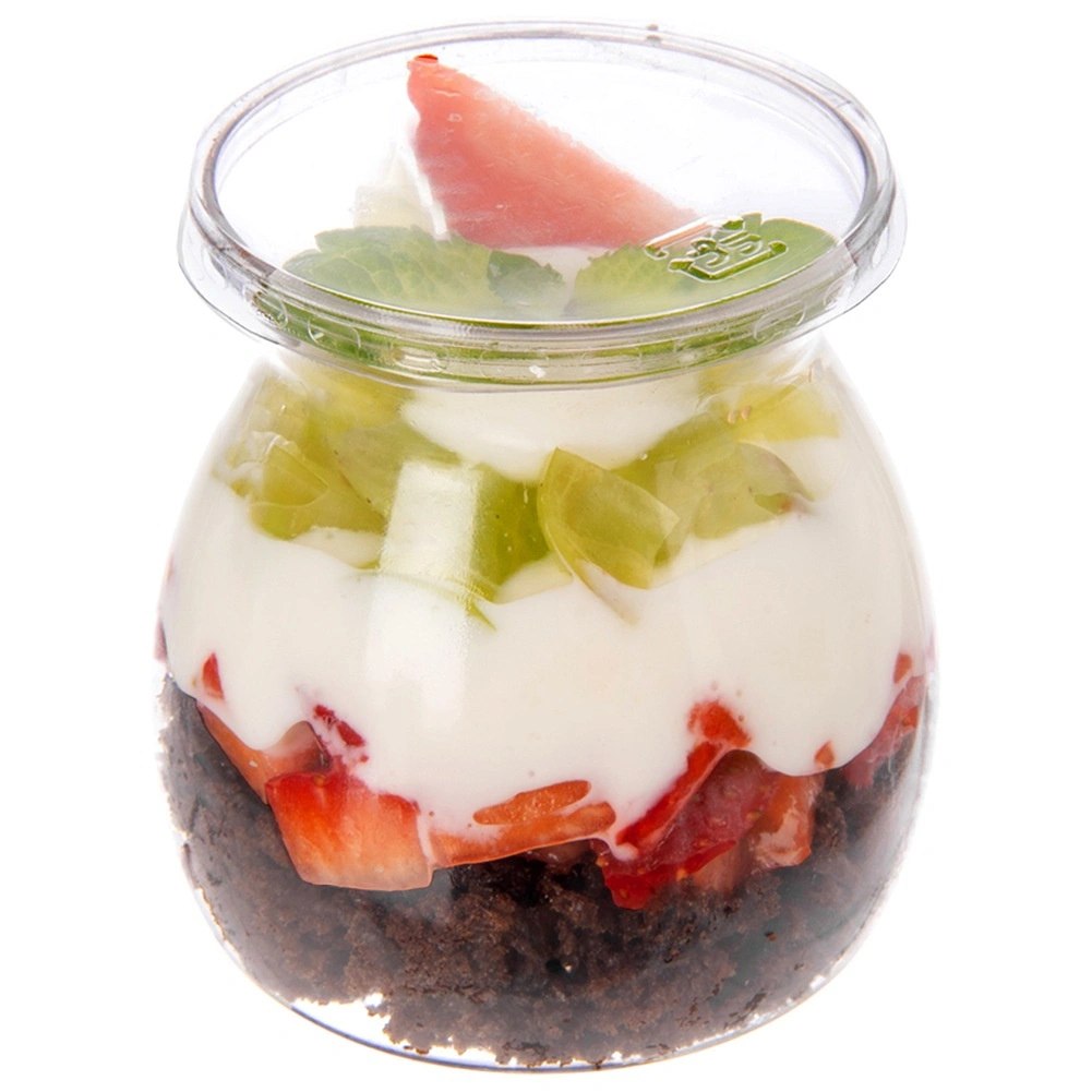 Pucharki z Pokrywkami 160ml Zestaw 6 szt. do Monoporcji i Deserów - obrazek 6