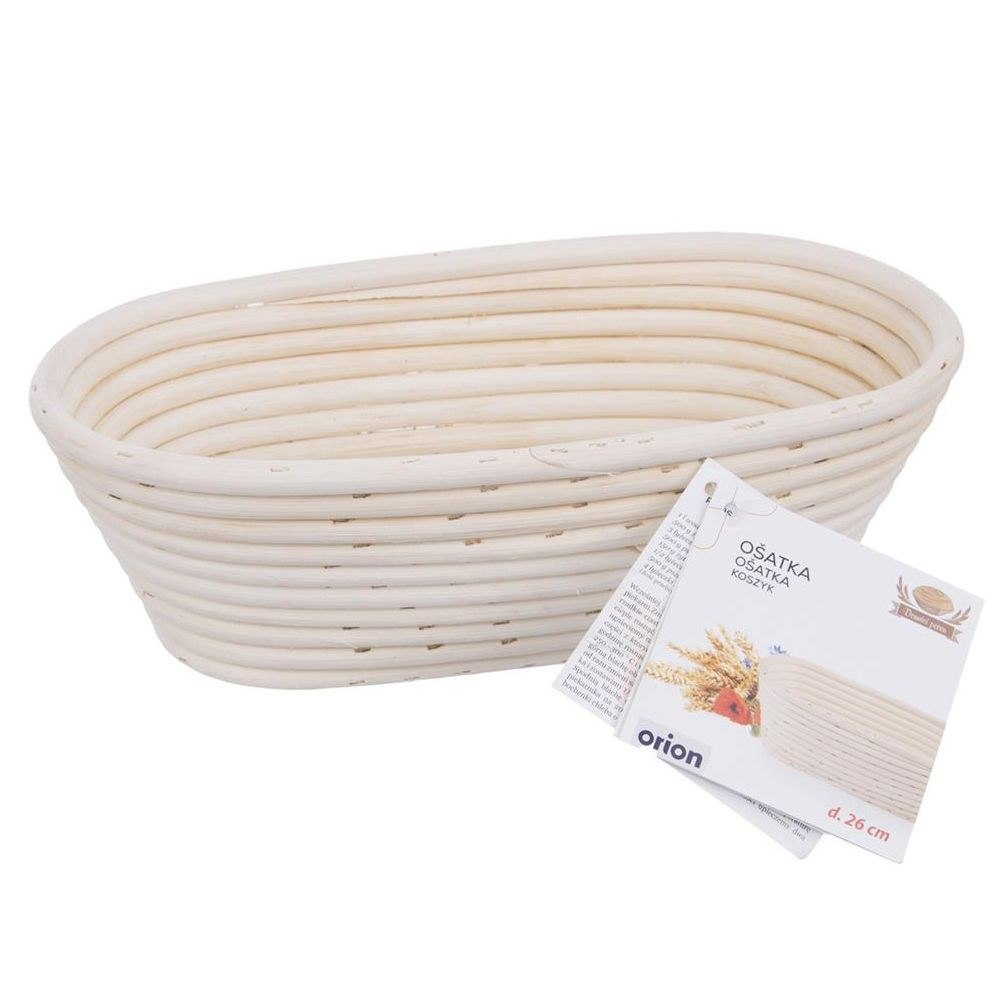 Koszyk do Wyrastania Ciasta na Chleb Rattanowy Solidny ORION 26 x 13 x 9 cm - obrazek 4