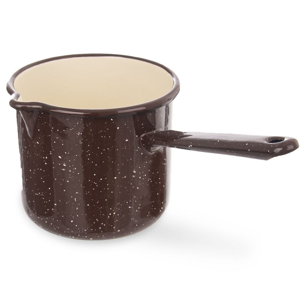 Rondel Emaliowany Brązowy ORION 12 cm 1,2 L - obrazek 2