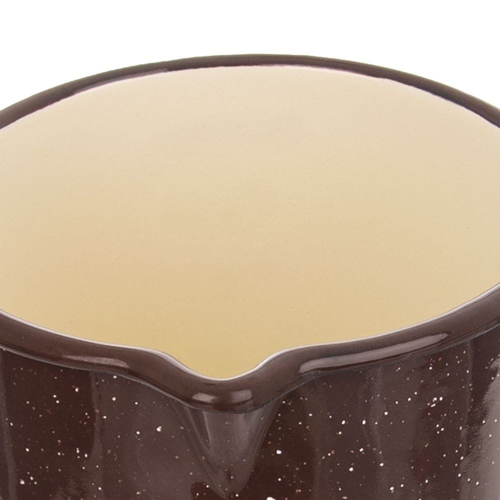 Rondel Emaliowany Brązowy ORION 12 cm 1,2 L - obrazek 4