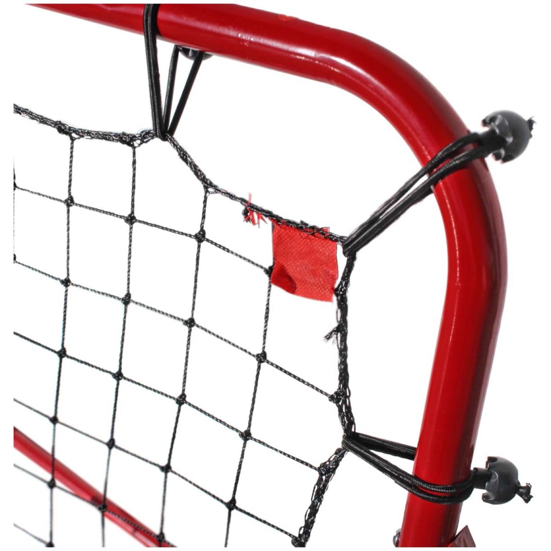 Rebounder Trenażer Bramka Treningowa z Siatką MASTER 100 x 100 cm - obrazek 3