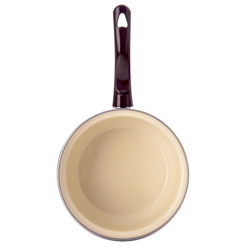 Rondel Emaliowany BROWN Retro 16 cm 1 L Indukcja Piekarnik ORION - obrazek 4