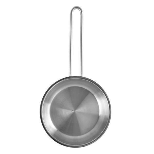 Rondel Rondelek Garnek z Rączką Indukcja Stalowy Mały Solidny ORION 600 ml - obrazek 3