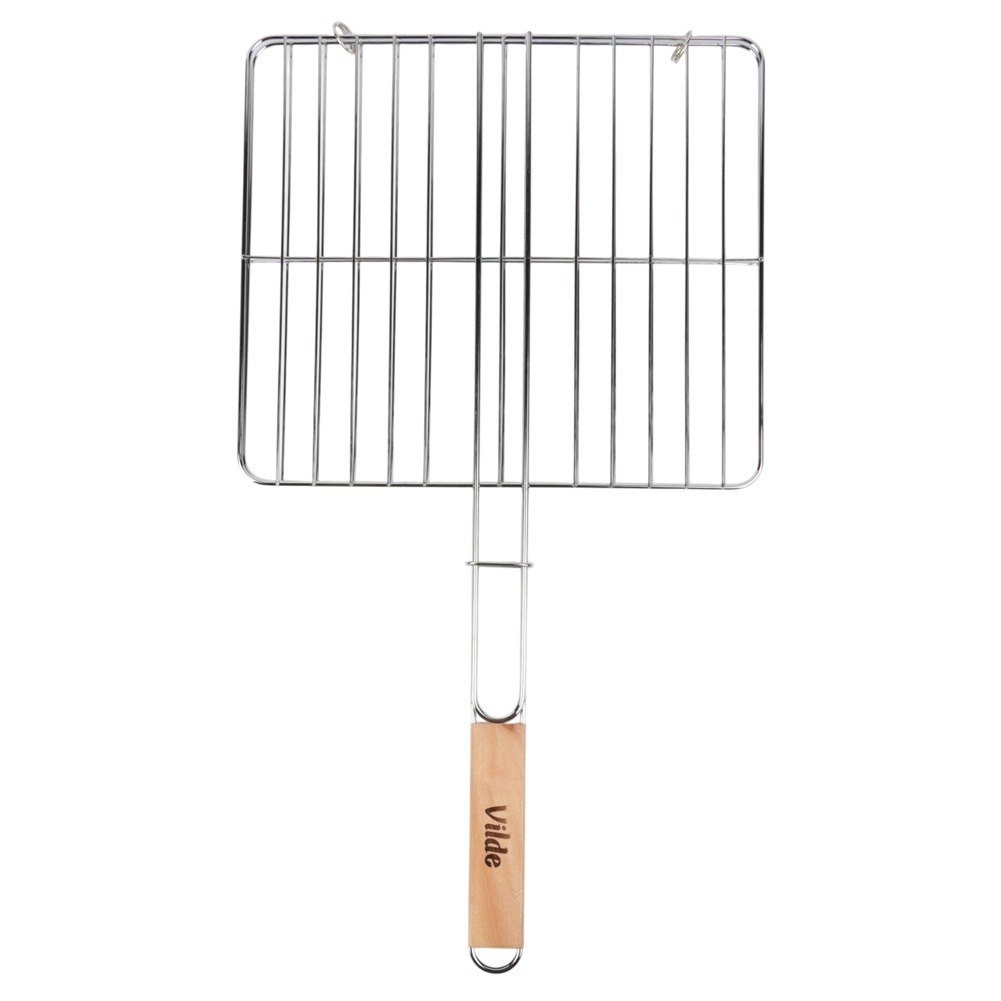 Ruszt do grillowania metalowy 33x29 cm - obrazek 2