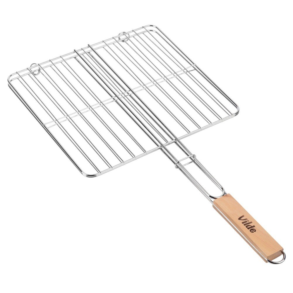 Ruszt do grillowania metalowy 33x29 cm - obrazek 5