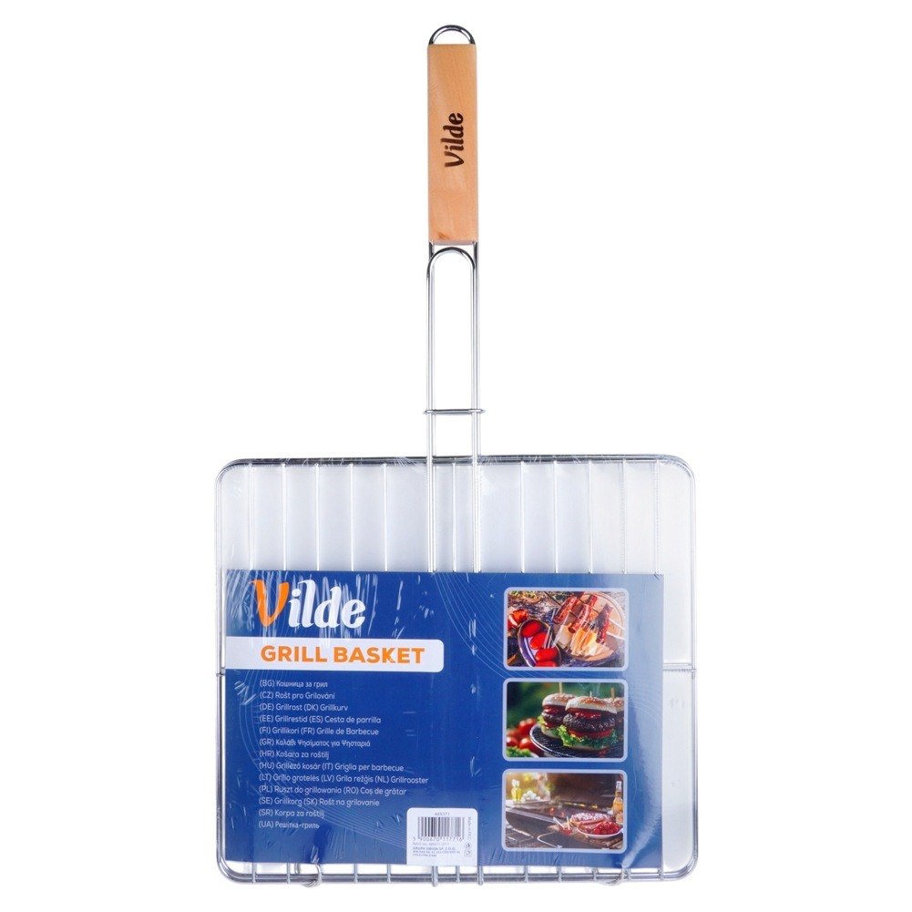 Ruszt do grillowania metalowy 33x29 cm - obrazek 6