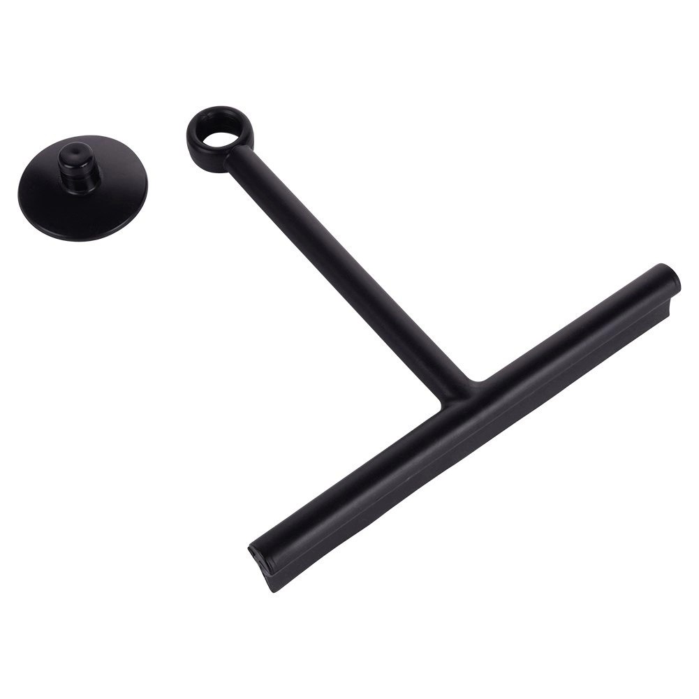 Ściągaczka do Szyb z Przyssawką 22 cm BATHROOM SOLUTIONS Czarna - obrazek 4