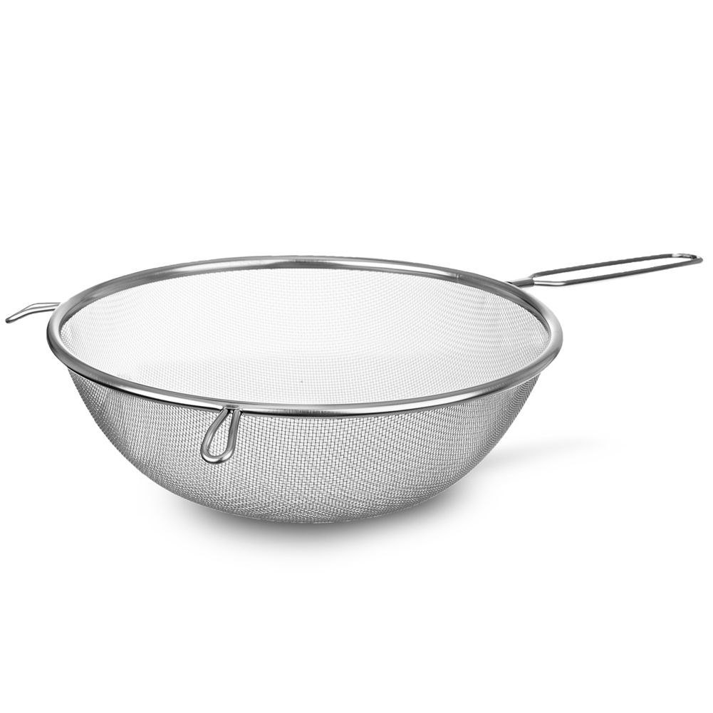 Sitko Kuchenne Duże Stal Nierdzewna do Mąki Makaronu 25 cm ORION - obrazek 3
