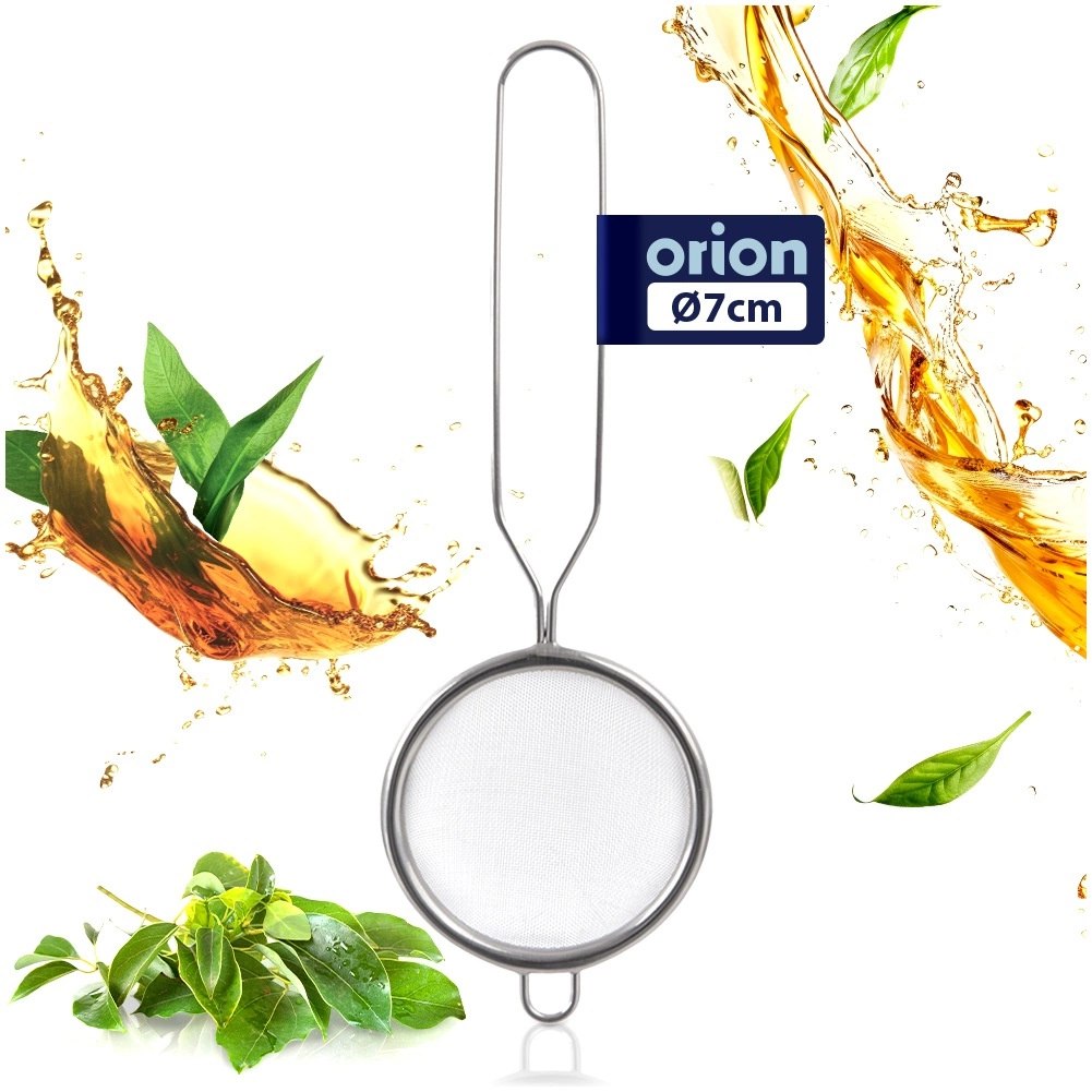 Sitko kuchenne stalowe z uchwytem 7 cm - obrazek 5