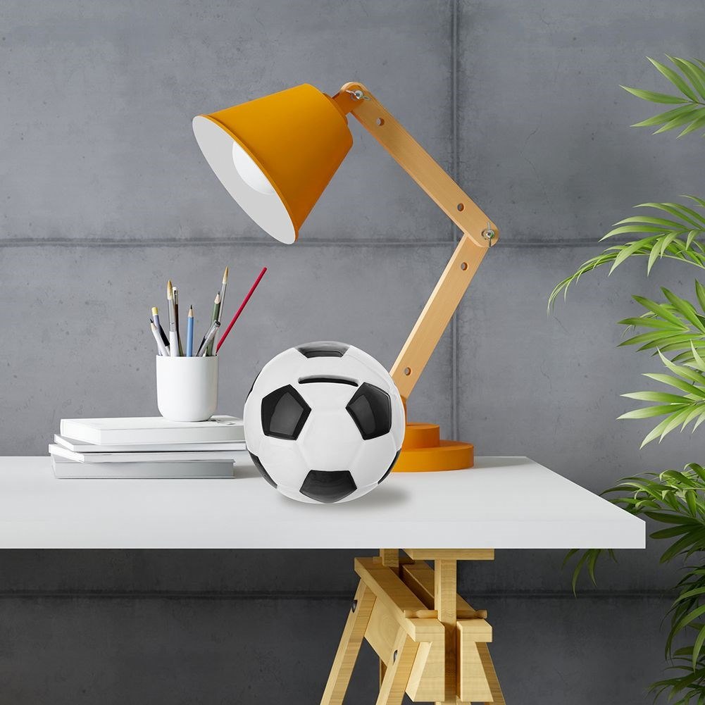 Skarbonka Ceramiczna Piłka Nożna Otwierana 10 cm na Prezent ORION - obrazek 2