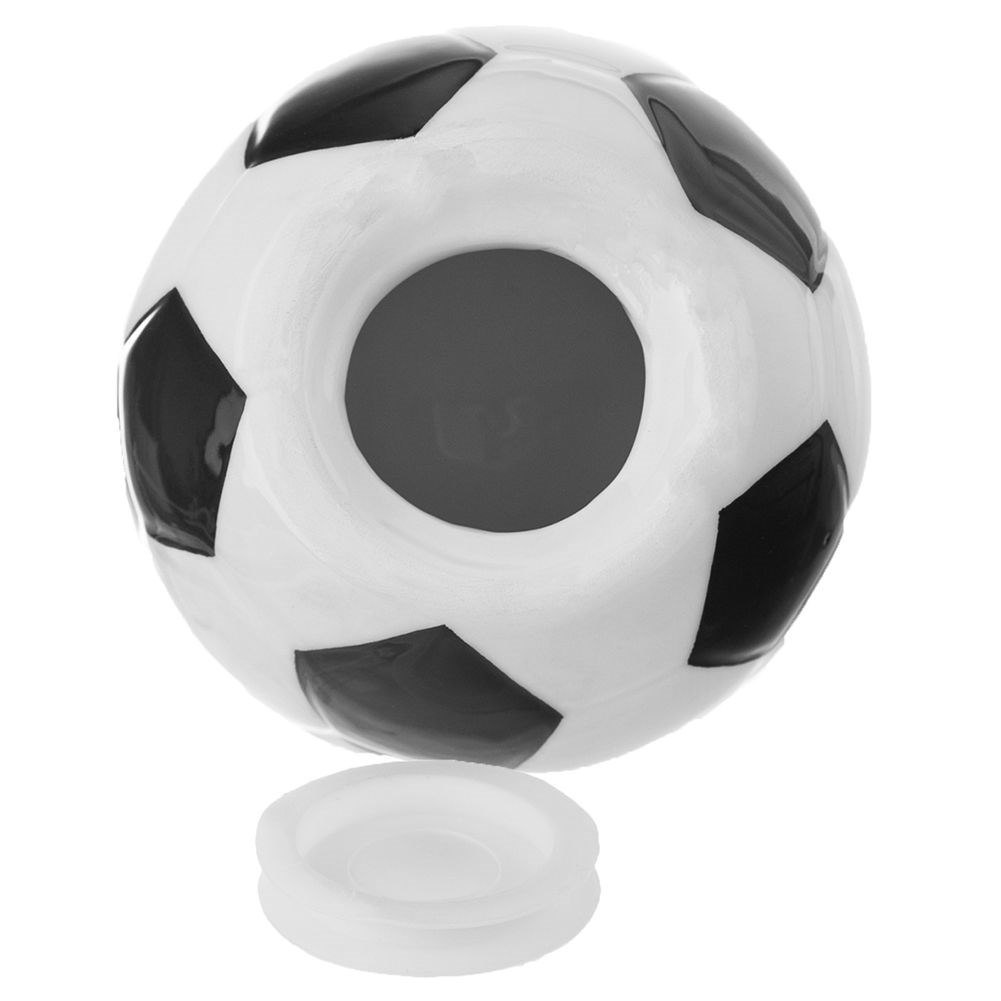 Skarbonka Ceramiczna Piłka Nożna Otwierana 10 cm na Prezent ORION - obrazek 3