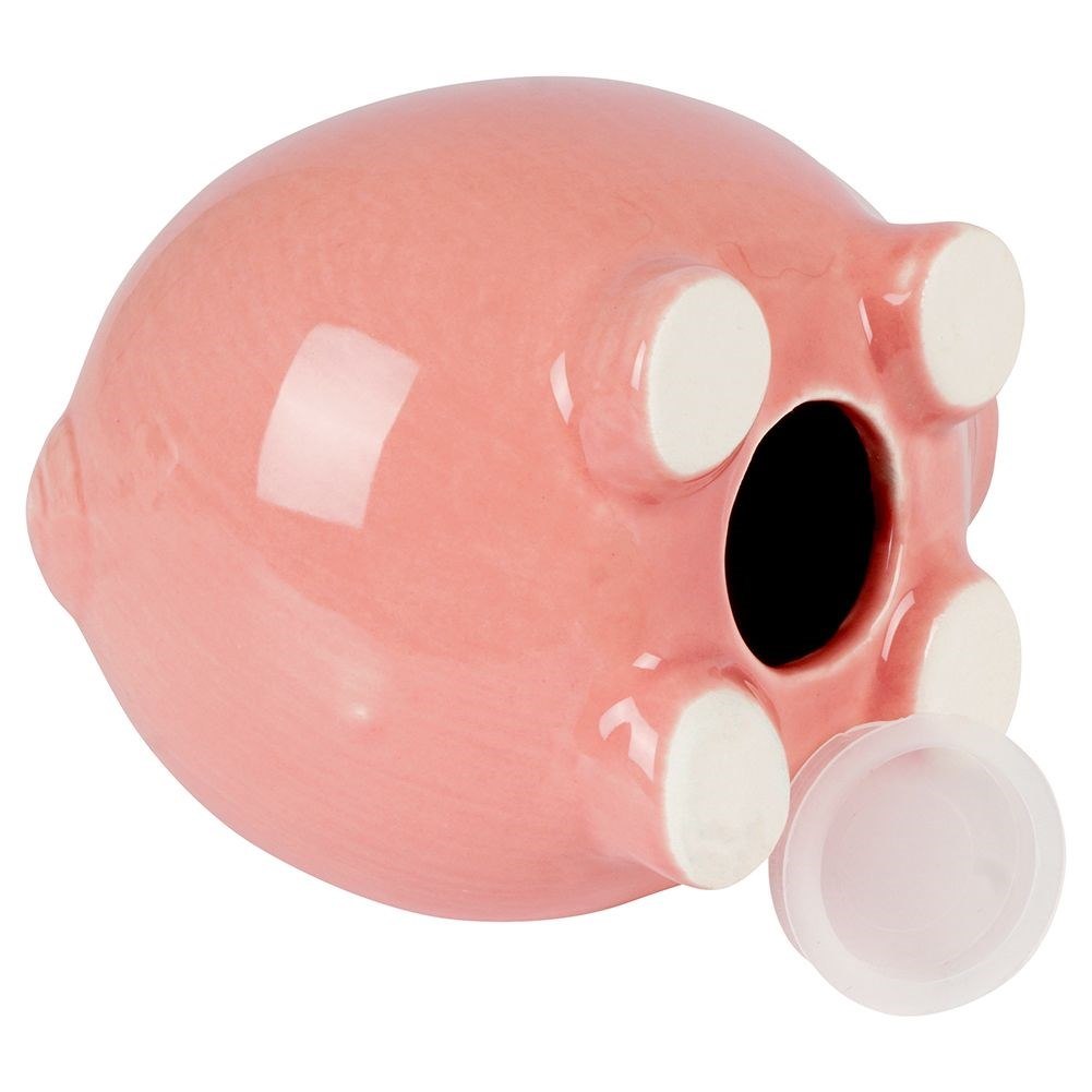 Skarbonka ceramiczna otwierana świnka 12 cm - obrazek 4