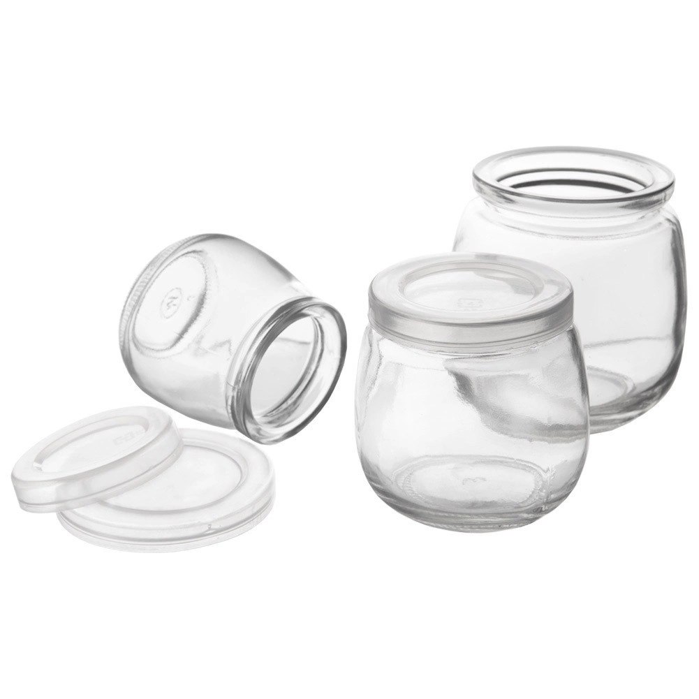 Słoiki Szklane na Jogurt Desery Małe Zestaw 12 Sztuk 130 ml ORION - obrazek 8