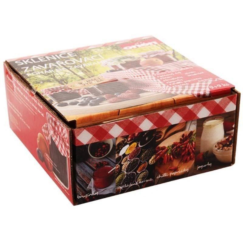 Słoiki Szklane z Zakrętkami Zestaw 9 szt. Przetwory Dżemy 60 ml ORION - obrazek 4