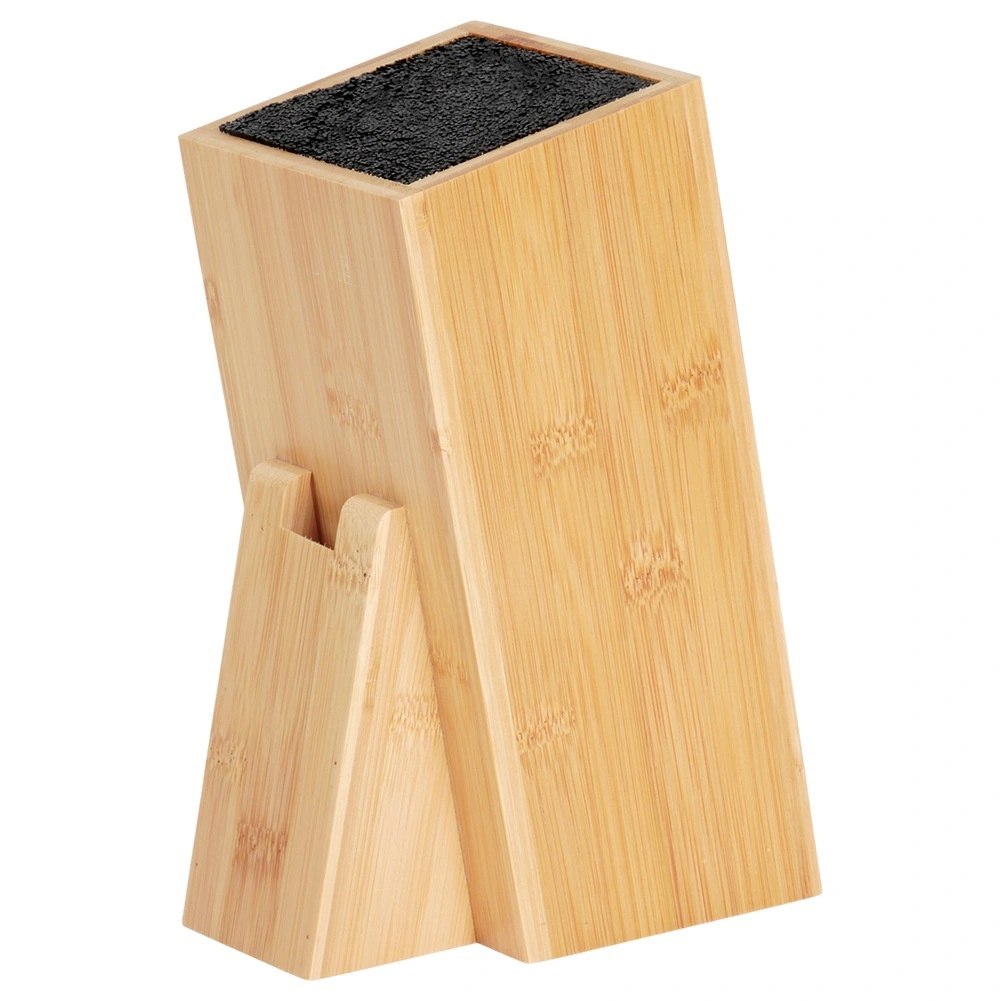 Stojak na noże bambusowy 10,5x16,5x24,5 cm - obrazek 3