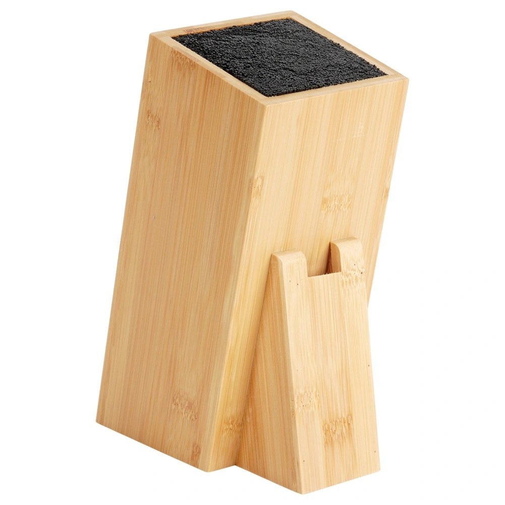 Stojak na noże bambusowy 10,5x16,5x24,5 cm - obrazek 6