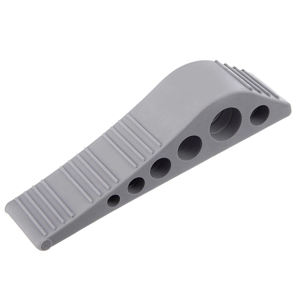 Stoper Klin do Drzwi Szary Gumowy Ogranicznik Podłogowy 12 cm ORION - obrazek 3