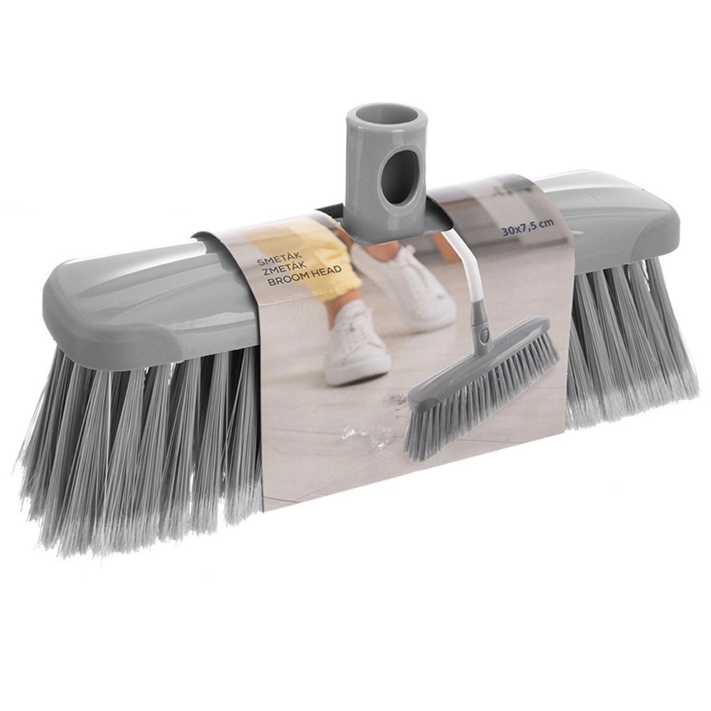 Szczotka do Miotły Długie Włosie CLEAN SYSTEM Końcówka Wymienna 30 cm ORION - obrazek 5