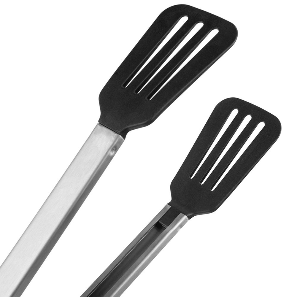 Szczypce Grillowe Długie Stal i Tworzywo z Blokadą 44 cm ORION - obrazek 4