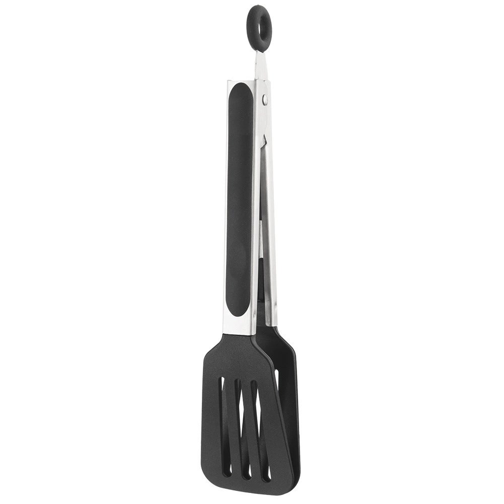 Szczypce Kuchenne z Blokadą Termoplastyczne Czarne 26 cm ORION - obrazek 4