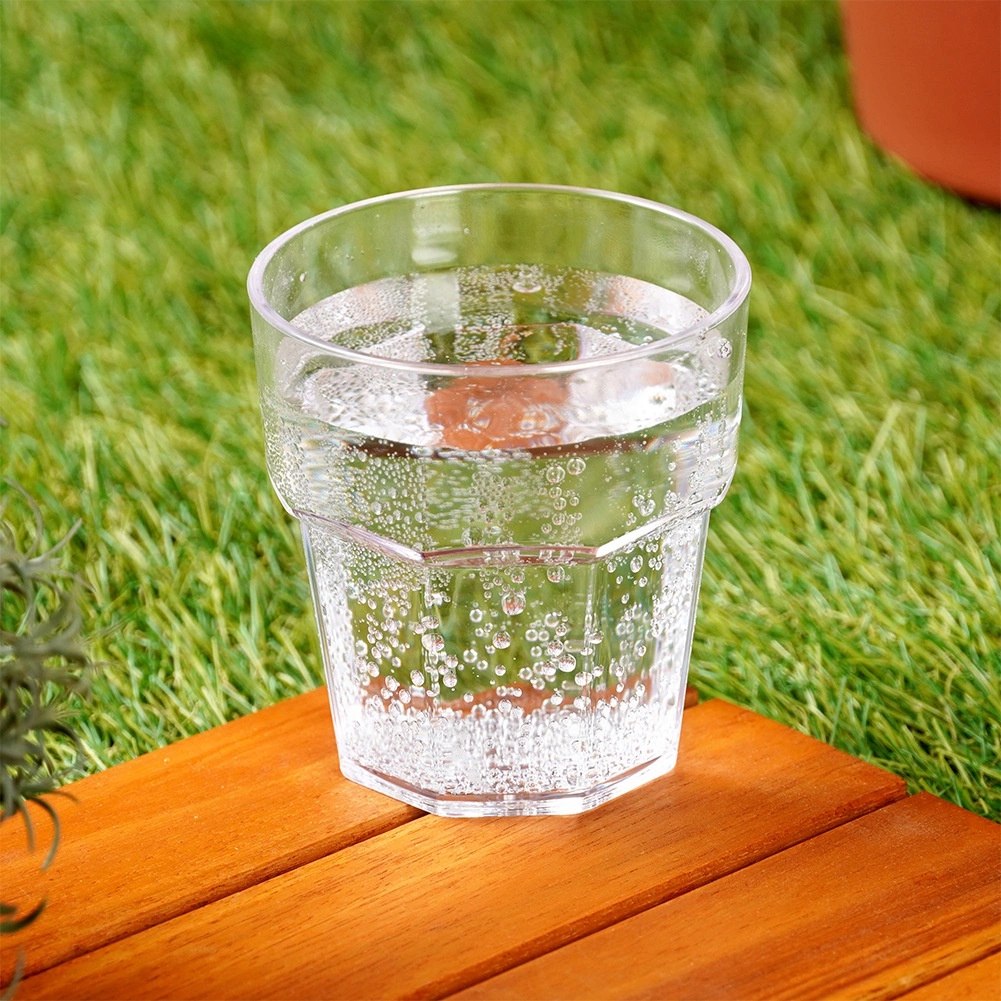 Szklanka na Napoje Akrylowa 275 ml VILDE Nietłukąca do Zmywarki 8 x 8 cm - obrazek 6