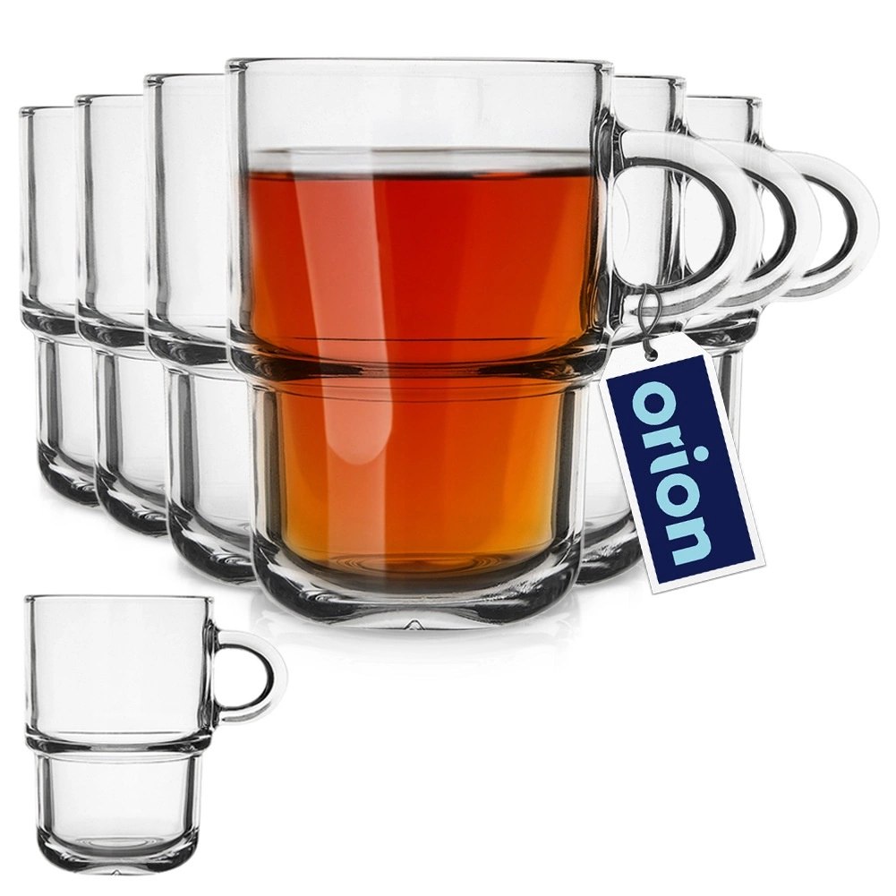 Szklanki do Kawy Herbaty Zestaw 6 szt. 350 ml LAV z Uchem do Zmywarki - obrazek 4