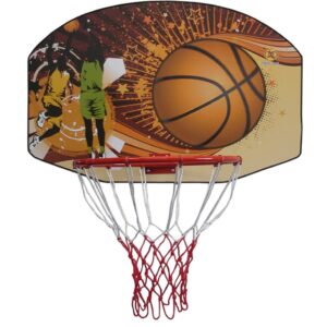 Tablica do Koszykówki Kosza z Siatką Zestaw KUBISPORT 90 x 60 cm