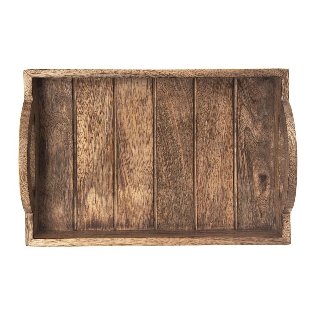Taca Deska do Serwowania Loft Drewniana Dekoracyjna ORION 30,5 x 20,5 cm - obrazek 3