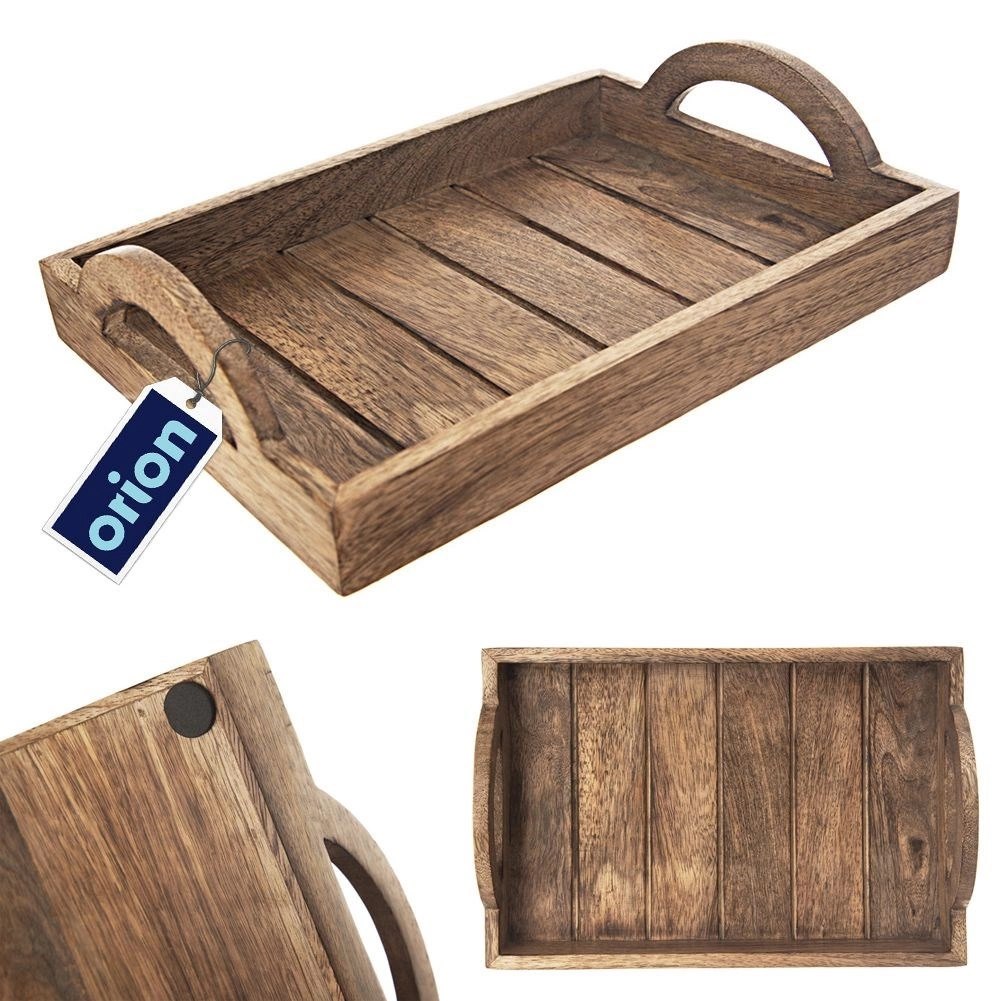 Taca Deska do Serwowania Loft Drewniana Dekoracyjna ORION 30,5 x 20,5 cm - obrazek 6