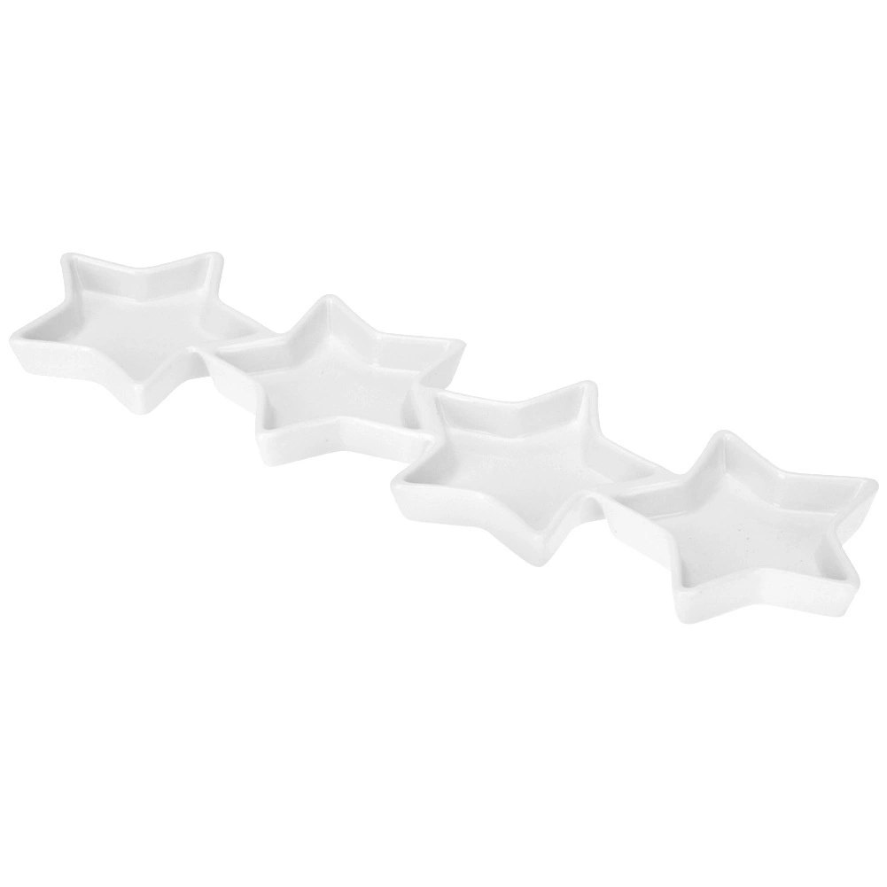 Talerz Porcelanowy Półmisek na Przekąski 4 Gwiazdki 30 cm EXCELLENT - obrazek 3