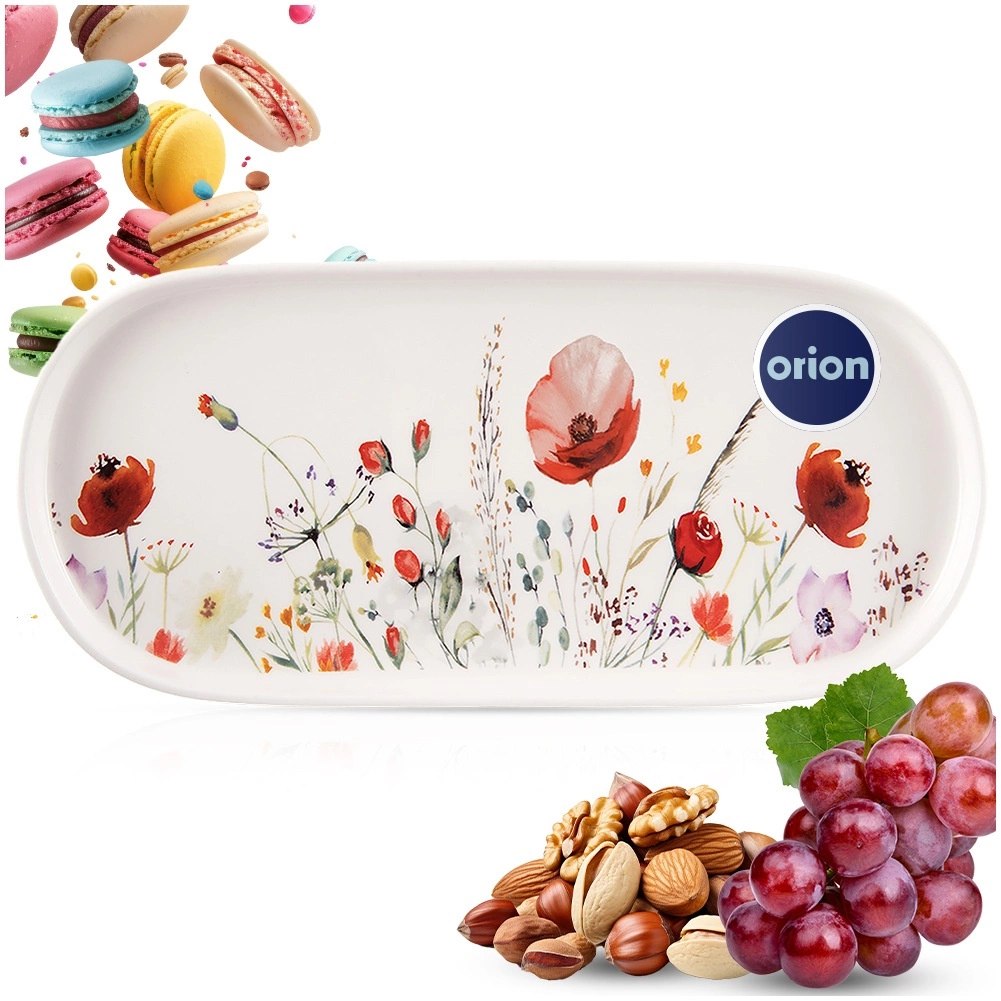 Talerz do Serwowania Porcelanowy MAKI 25 x 12 cm ORION Zmywarka - obrazek 4