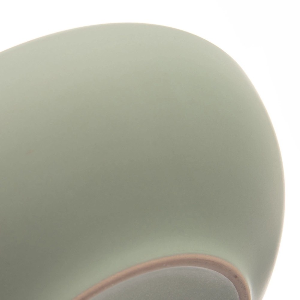 Talerz Obiadowy Głęboki Ceramiczny Zielony Matowy 800 ml ORION - obrazek 4