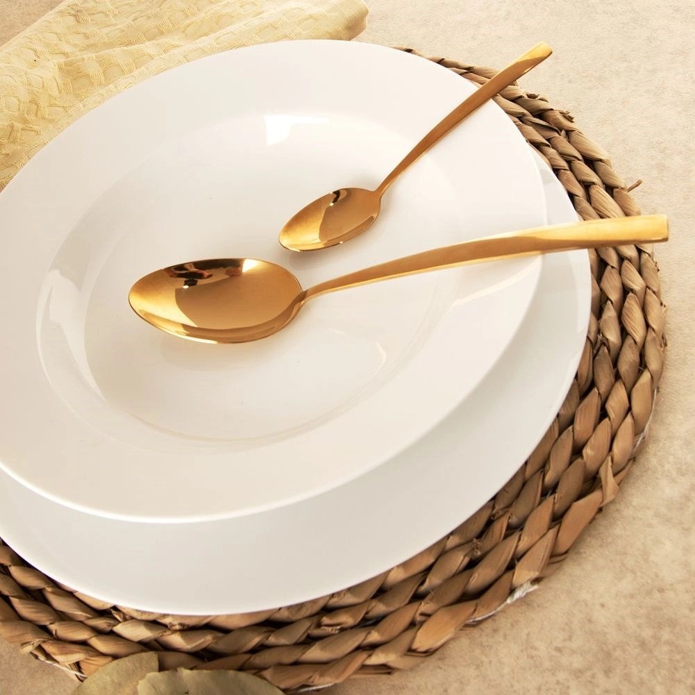 Talerz Obiadowy Głęboki Porcelanowy MONA 350 ml ORION 24,5 cm Zmywarka - obrazek 3