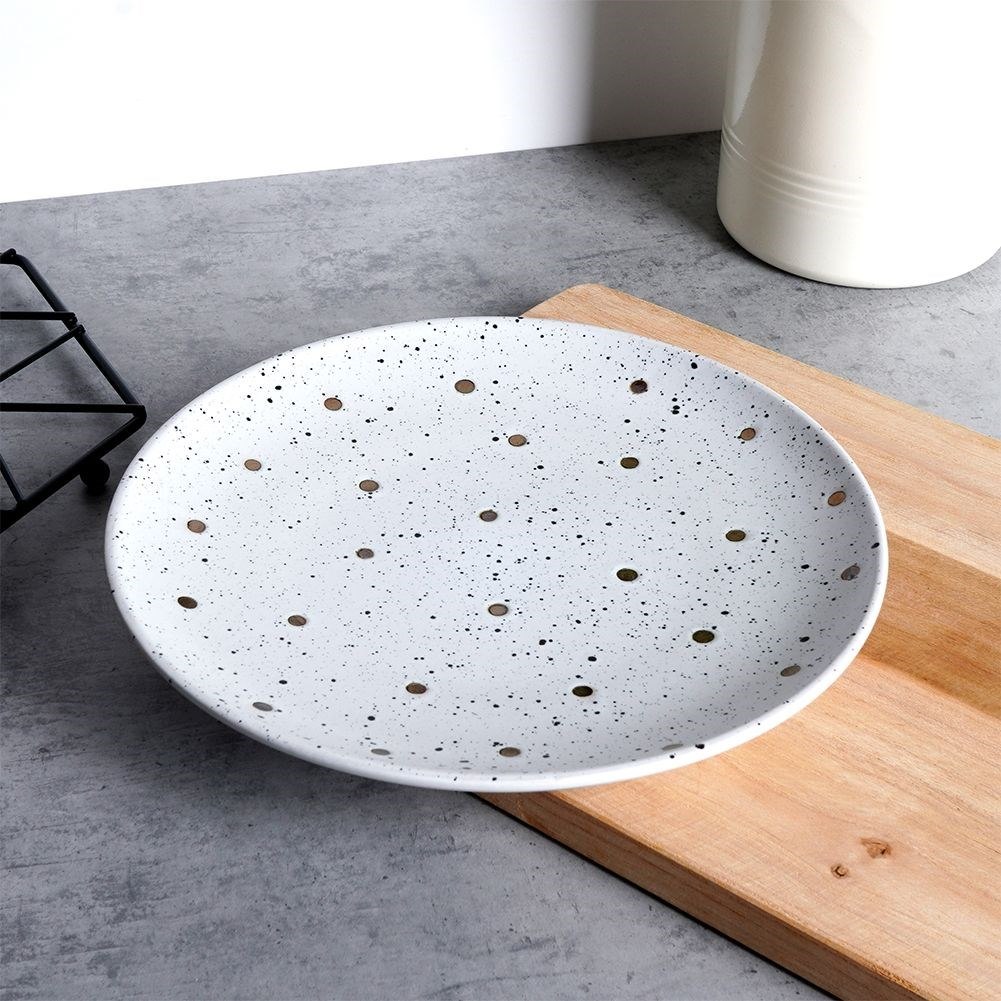 Talerz Obiadowy Płytki Ceramiczny Ozdobny Solidny SIAKI COLLECTION 26,5 cm - obrazek 2