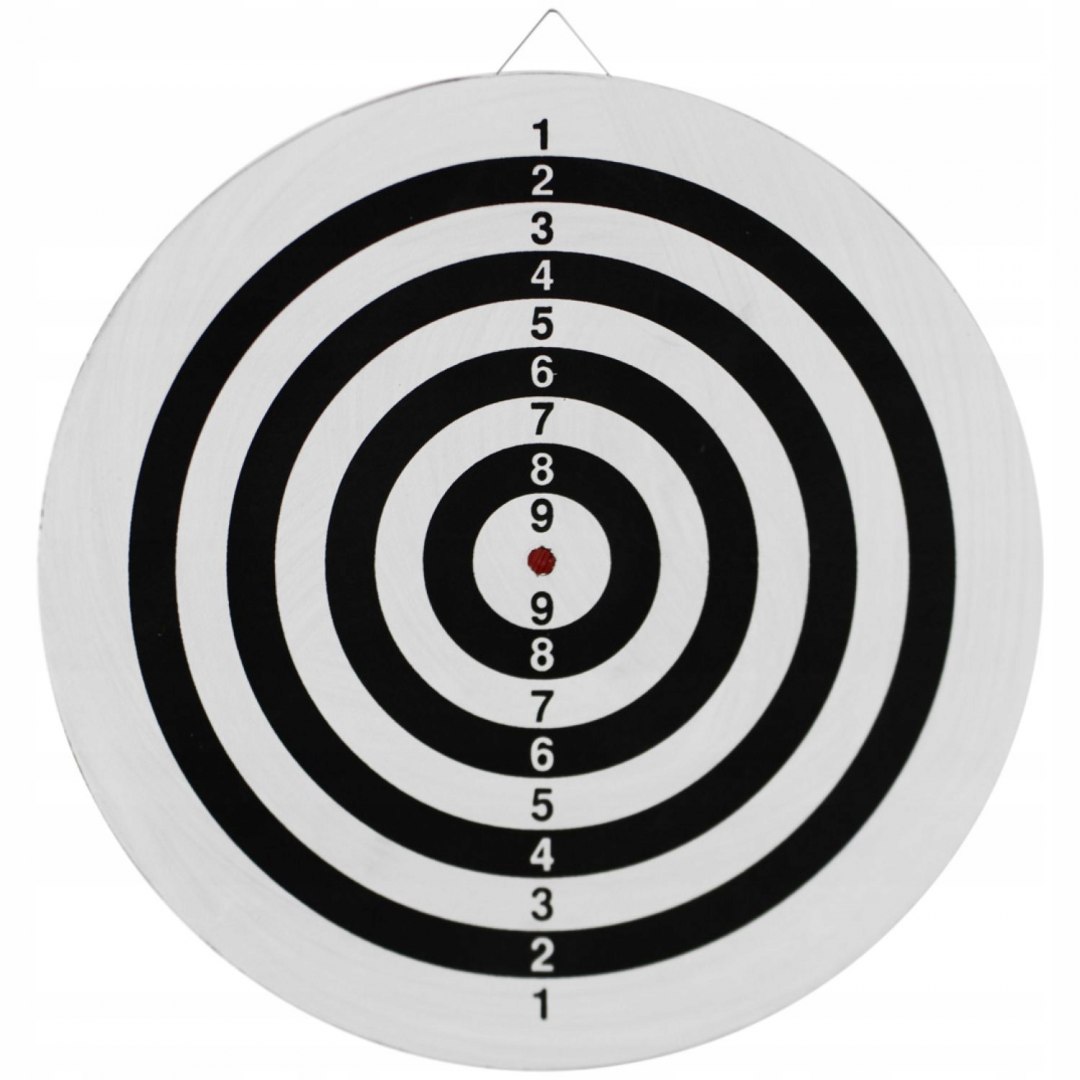 Tarcza do Darta Dwustronna MASTER 37 cm + 6 Rzutek - obrazek 2